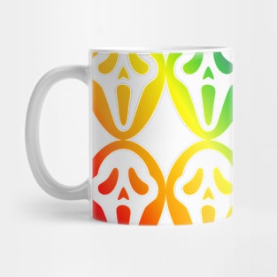 Ghost Face - Rainbow Mug